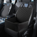 Anti-slip silicone bottom particles for vehicle seat stability