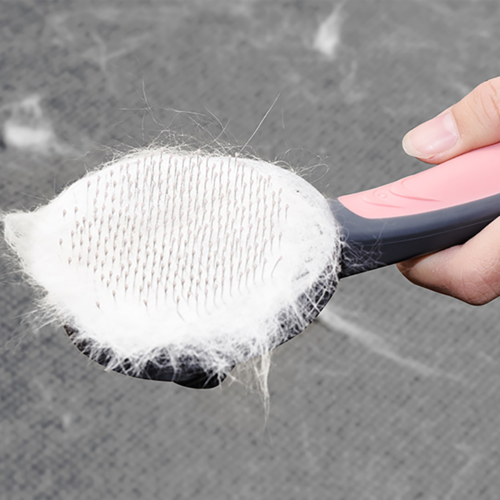 Self-Cleaning Pet Grooming Brush for Cats and Dogs