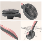 Self-Cleaning Pet Grooming Brush for Cats and Dogs