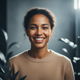 Headshot of a smiling person, conveying happiness and trust.